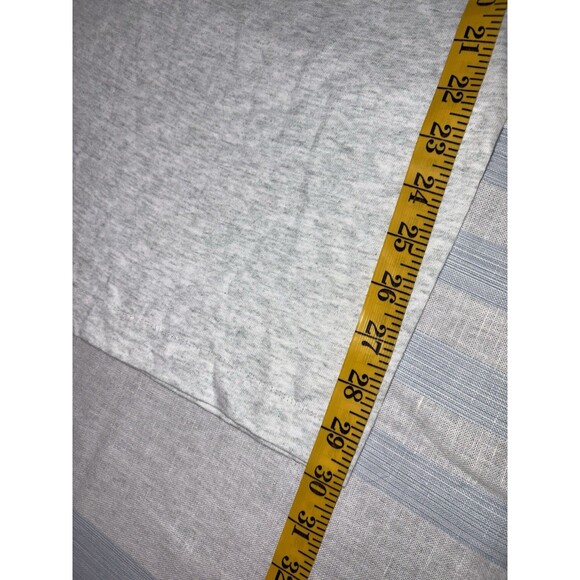 Vtg Fruit Of The Loom Tee Double Collar Flip Roll Sleeve XL USA Single Stitch - Picture 6 of 12